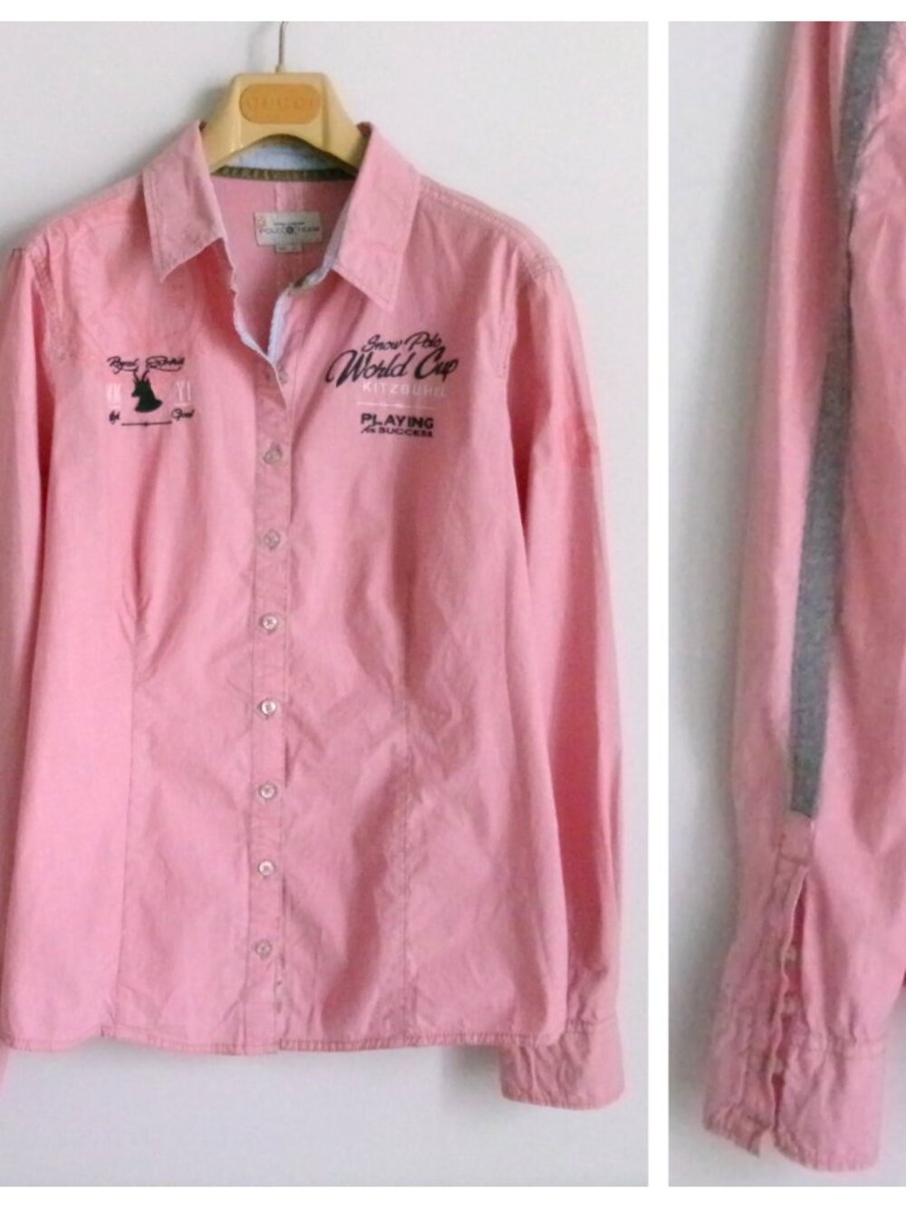 TOM TAILOR WOMEN'S POLO PT TEAM COTTON SHIRT Sz-M(EU 40)